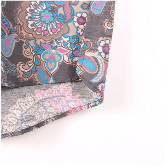 Free People Multicolor Paisley Button Down Shirt - Picture 5 of 7